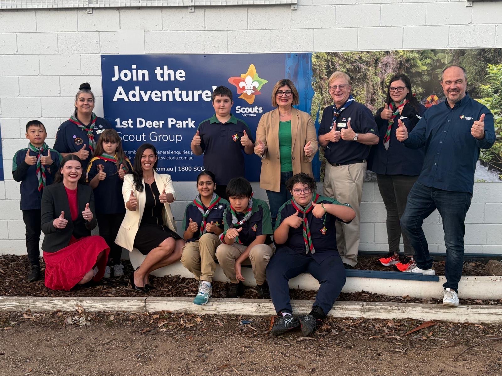 CELEBRATING SCOUTS HALL DELIVERED IN DEER PARK Main Image